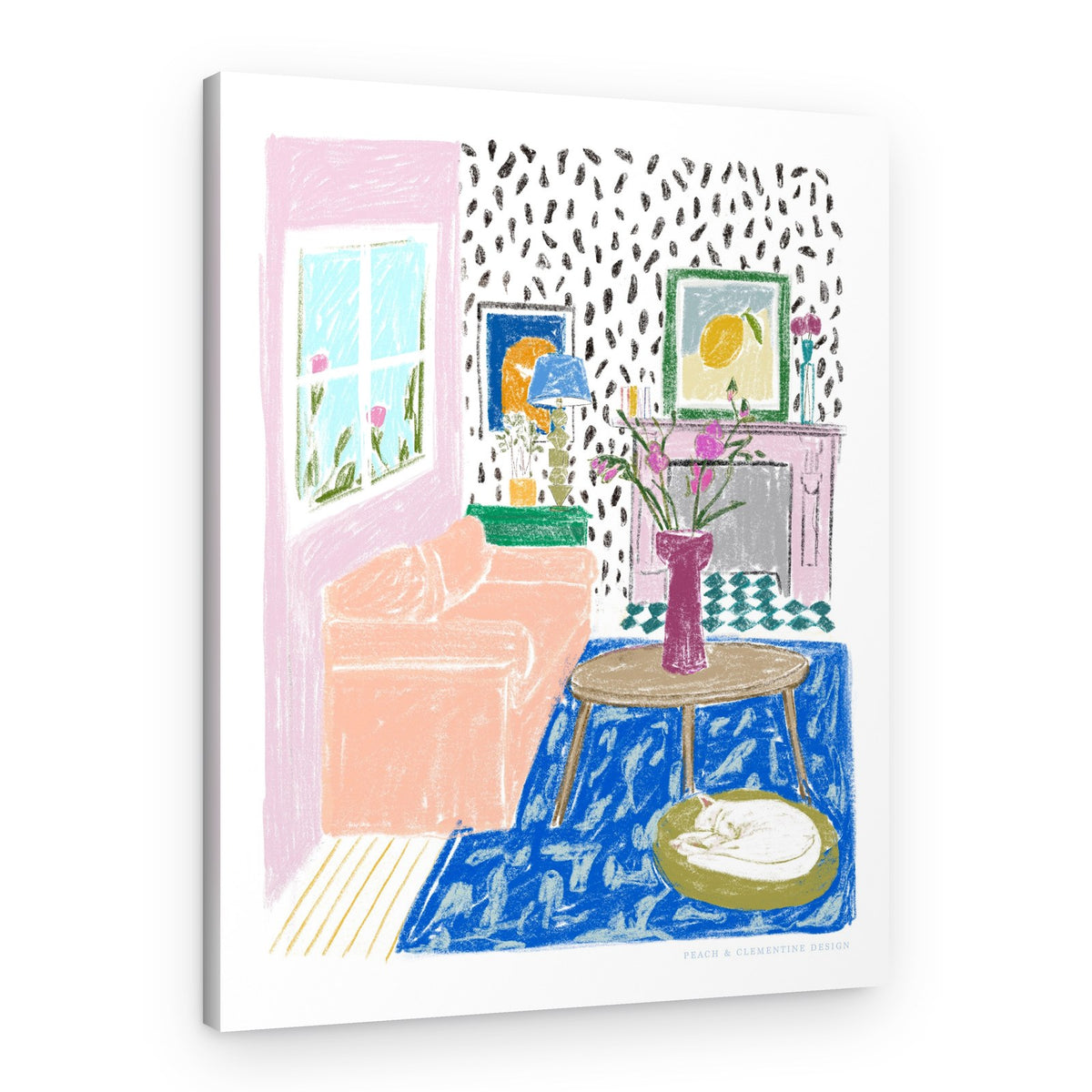 Pandc Interior – Canvas Print