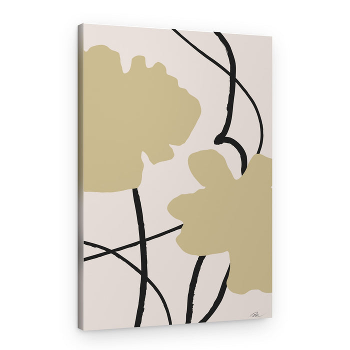 Abstract Organic Shapes – Canvas Print