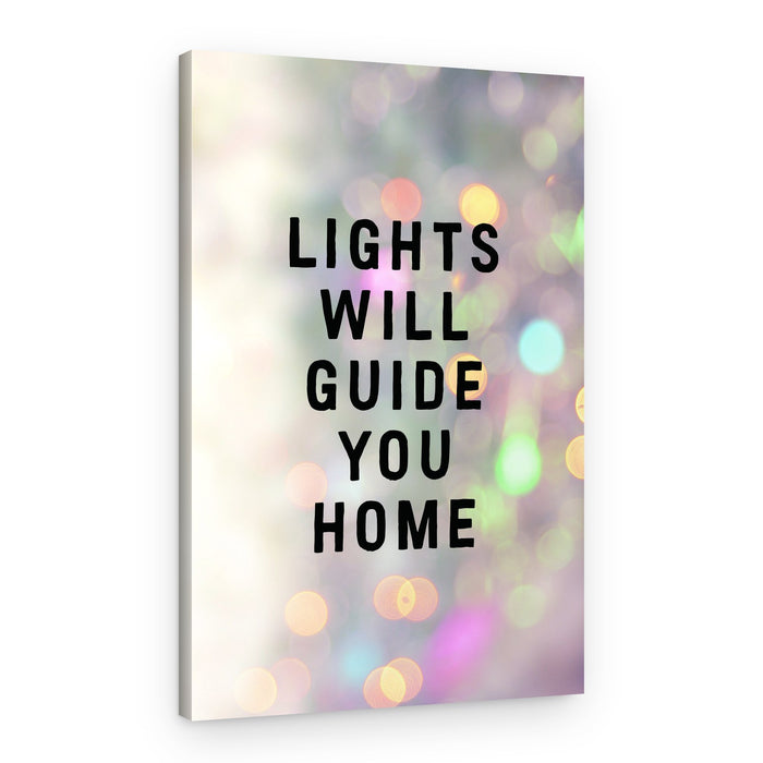 Guiding Lights Home – Canvas Print