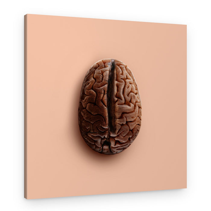 Coffee Brain – Canvas Print