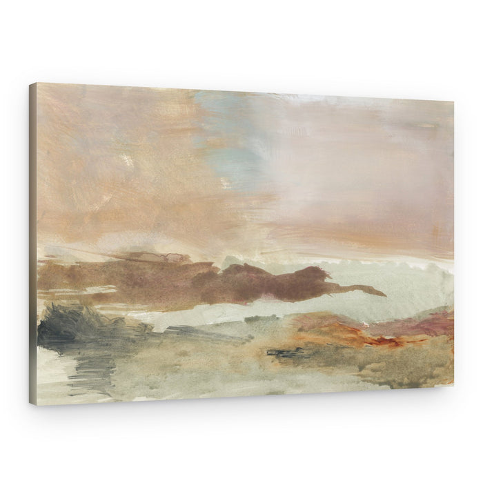 Hazy Mountain Valley – Canvas Print