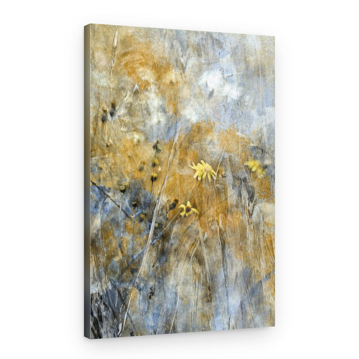 Abstract Meadow Flowers – Canvas Print