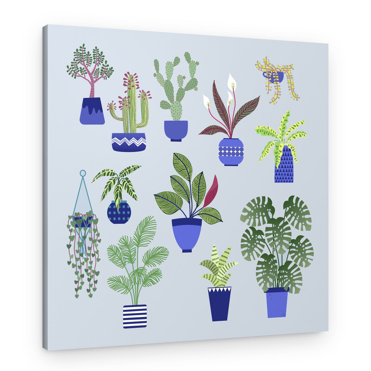 Botanical Plant Collection – Canvas Print