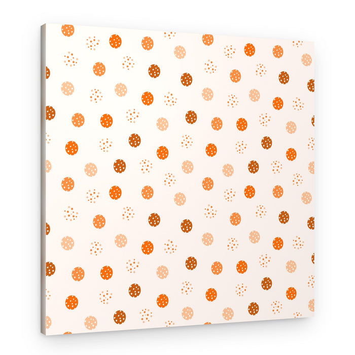 Playful Speckled Dots – Canvas Print