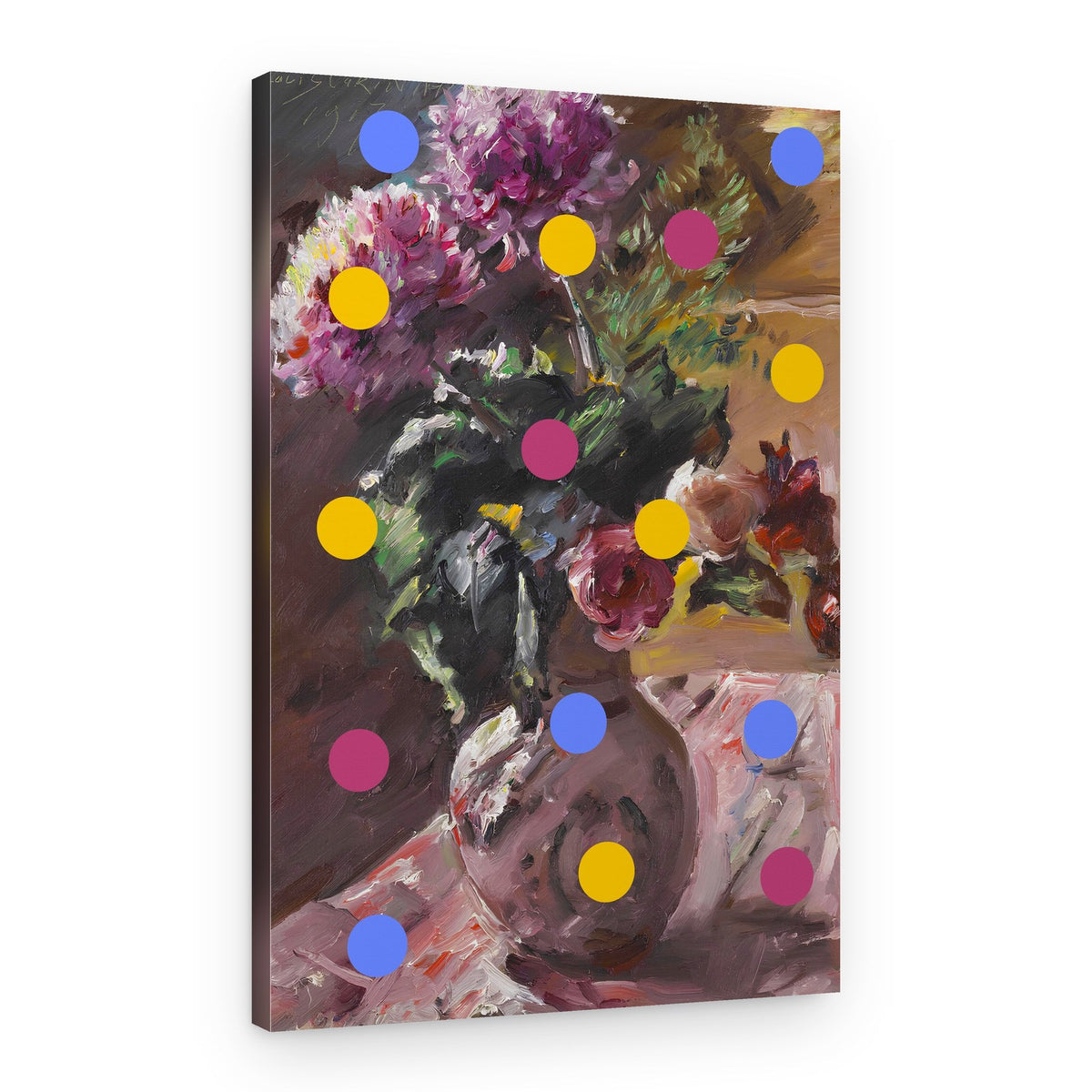 Vibrant Floral Still Life – Canvas Print