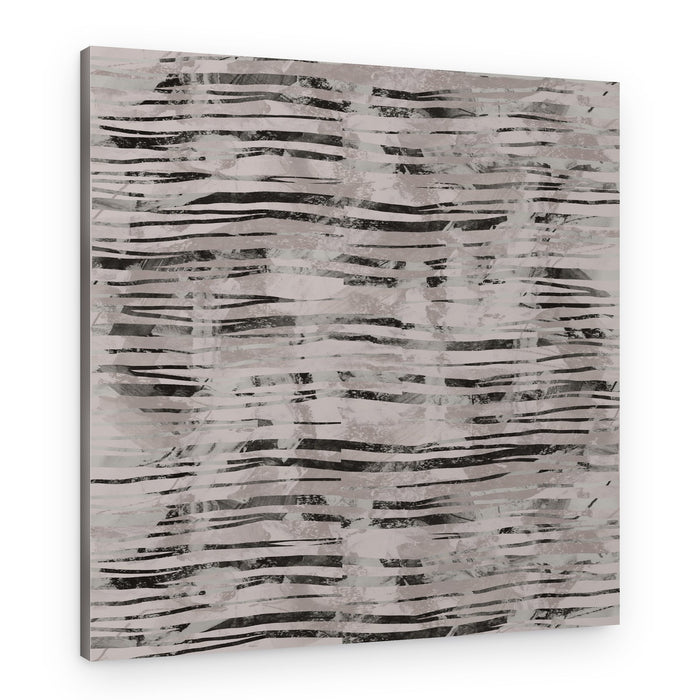 Abstract Grunge Stripes – Canvas Print