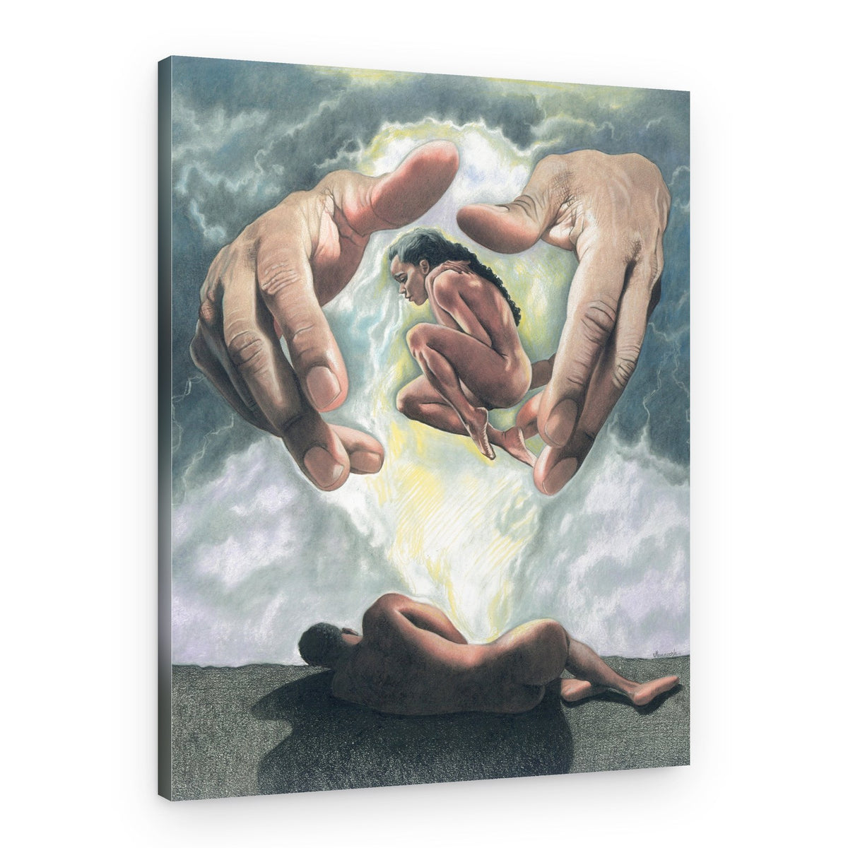 Hands Of Creation – Canvas Print