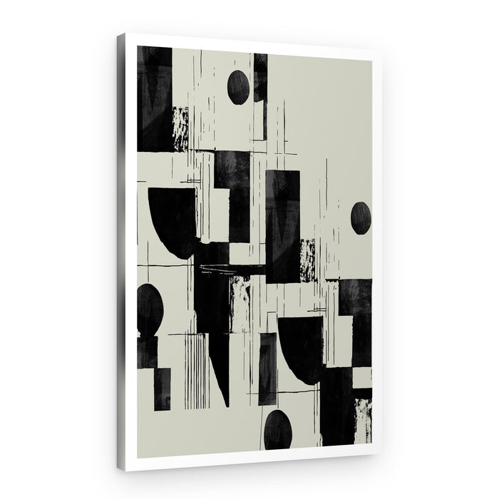 Abstract Geometric Forms – Canvas Print
