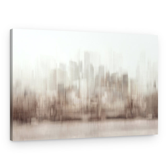Dreamy Skyline Blur – Canvas Print