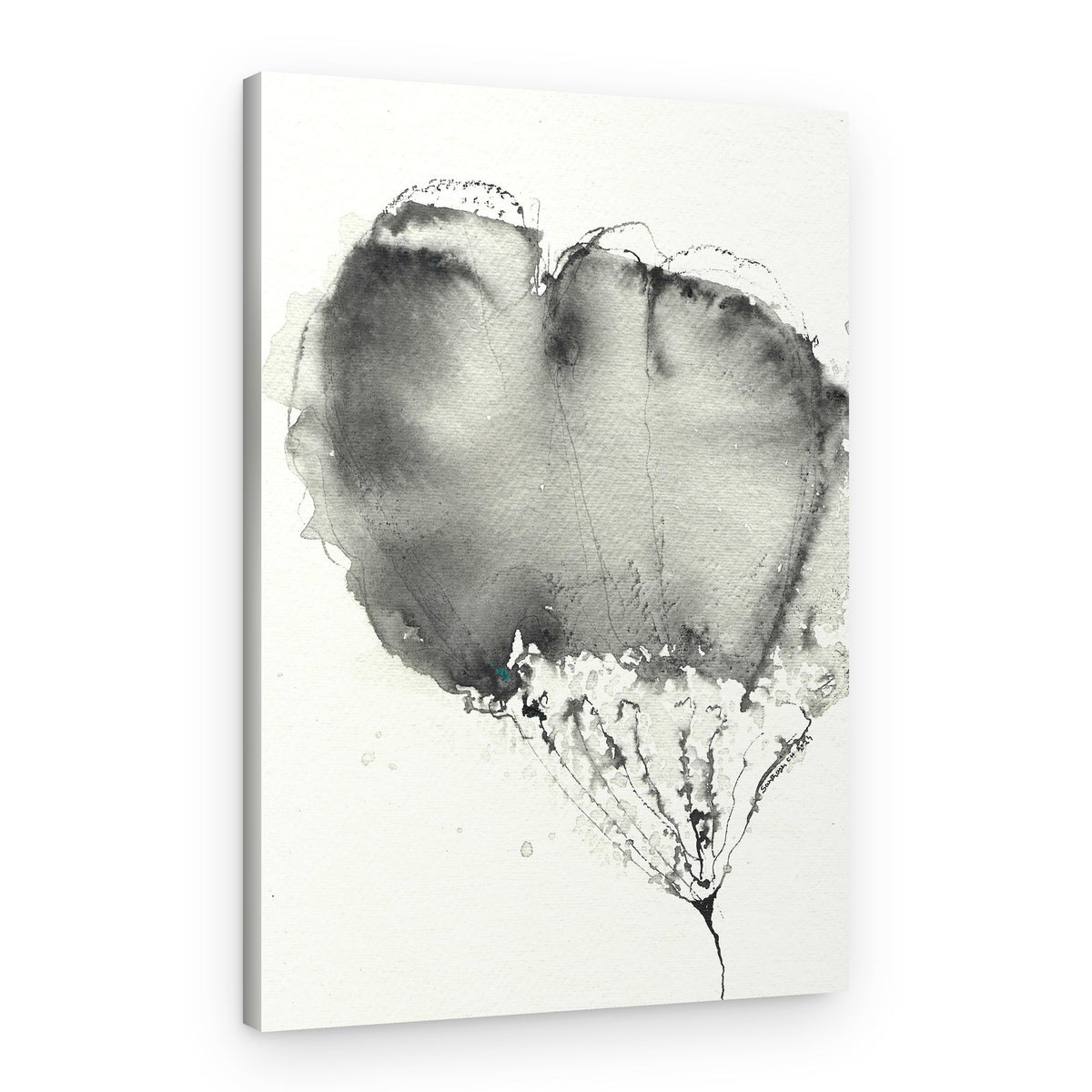 Dark Ethereal Bloom – Canvas Print