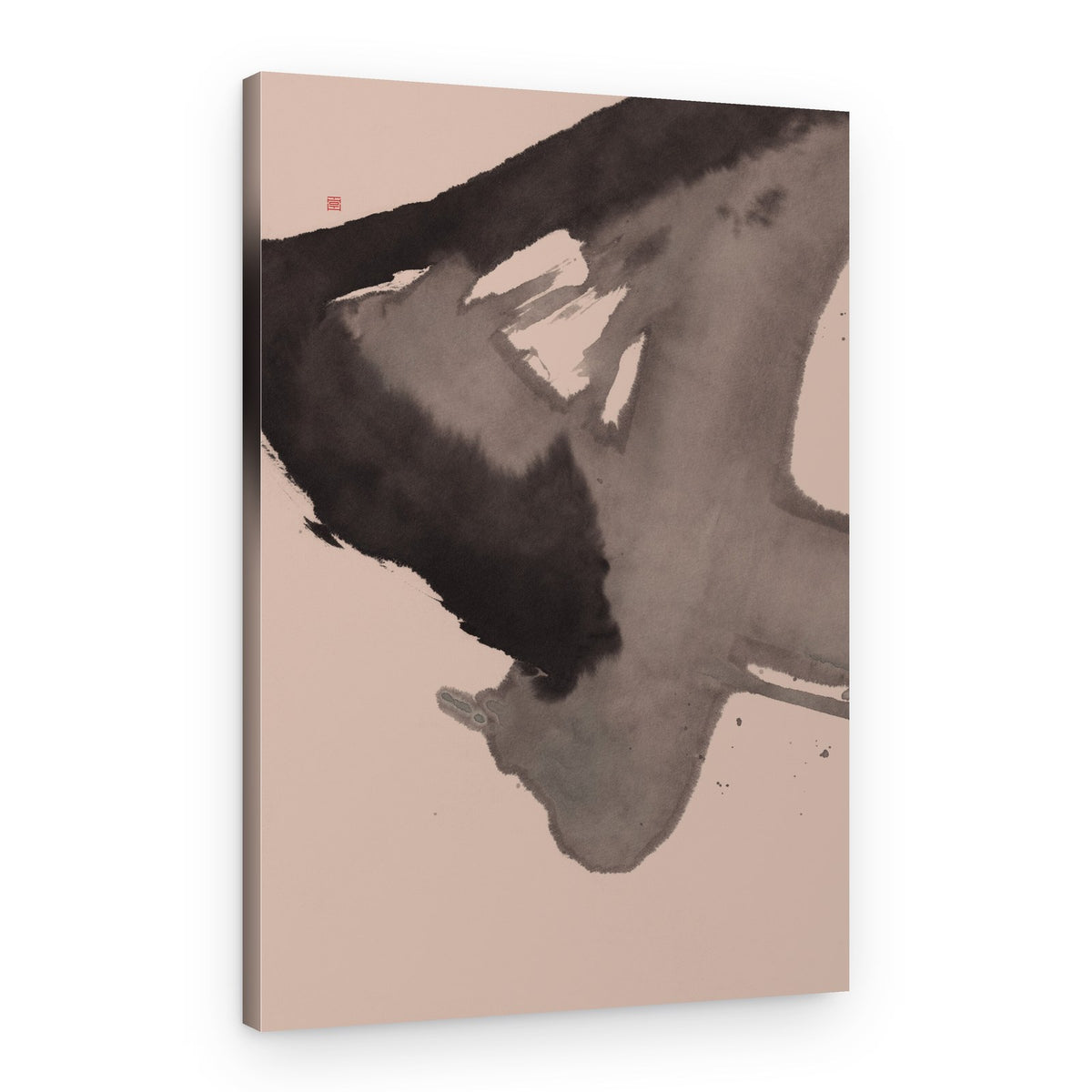 Abstract Ink Flow – Canvas Print