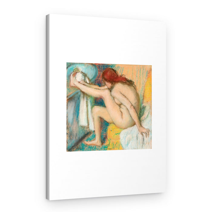 Woman Drying Her Foot No.2 – Canvas Print