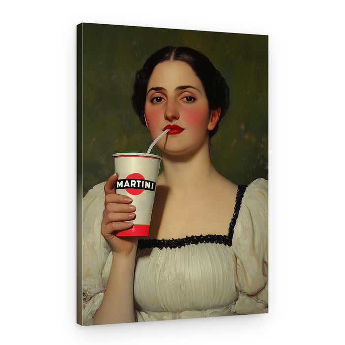 Casual Martini – Canvas Print
