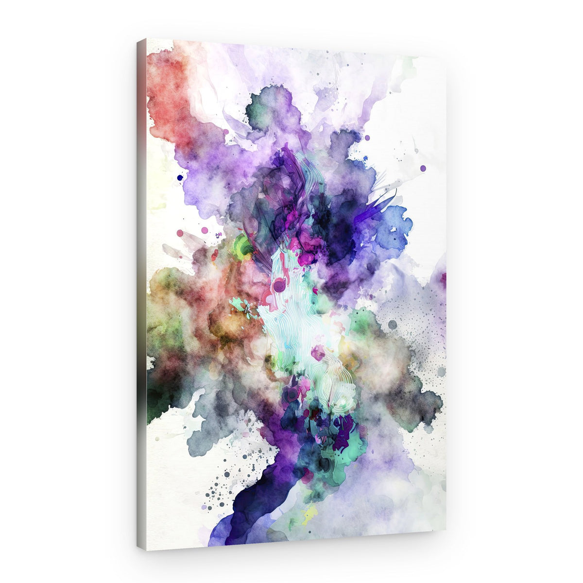 Abstract Color Explosion – Canvas Print