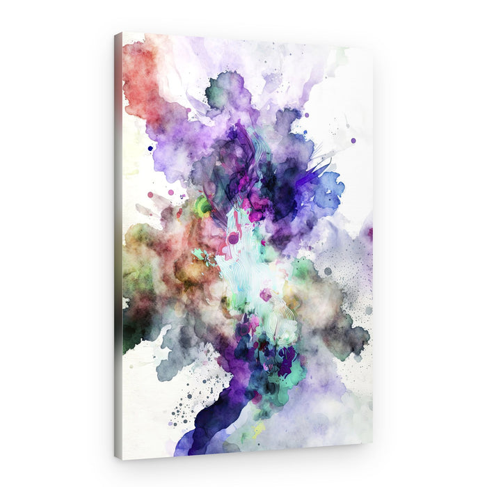 Abstract Color Explosion – Canvas Print