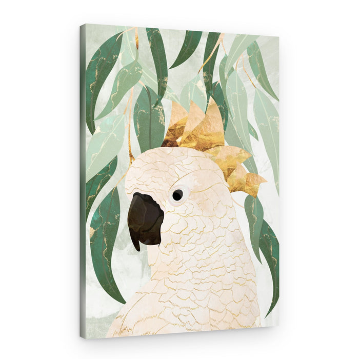 White Cockatoo Eucalyptus – Canvas Print