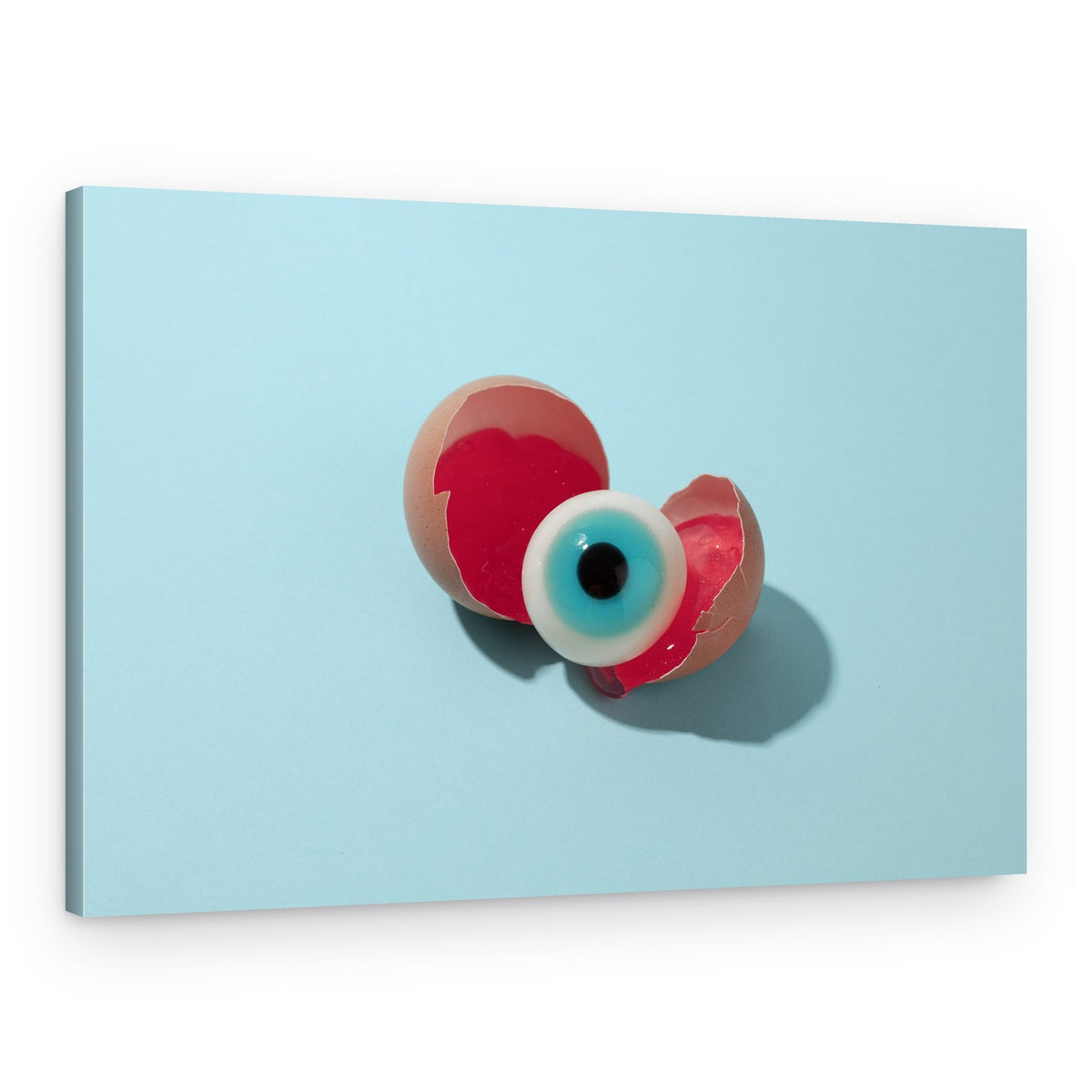 Surreal Hatching Eye – Canvas Print