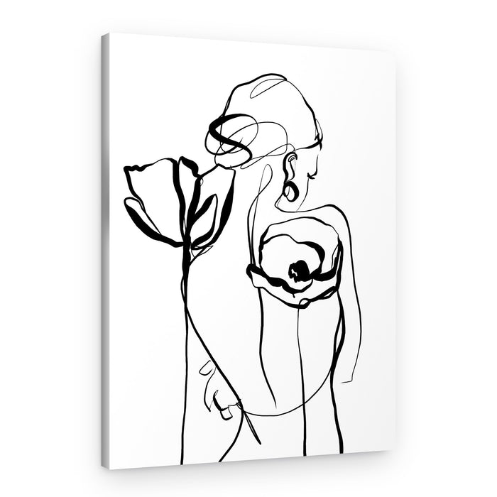 Poppy Bloom Serenity – Canvas Print