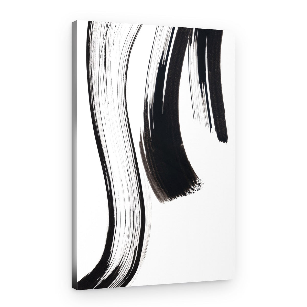 Fluid Ink Strokes – Canvas Print