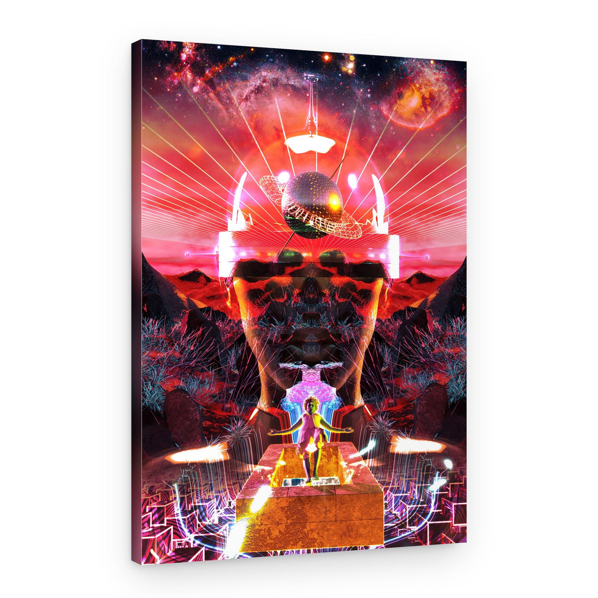 Cosmic Spiritual Vision – Canvas Print