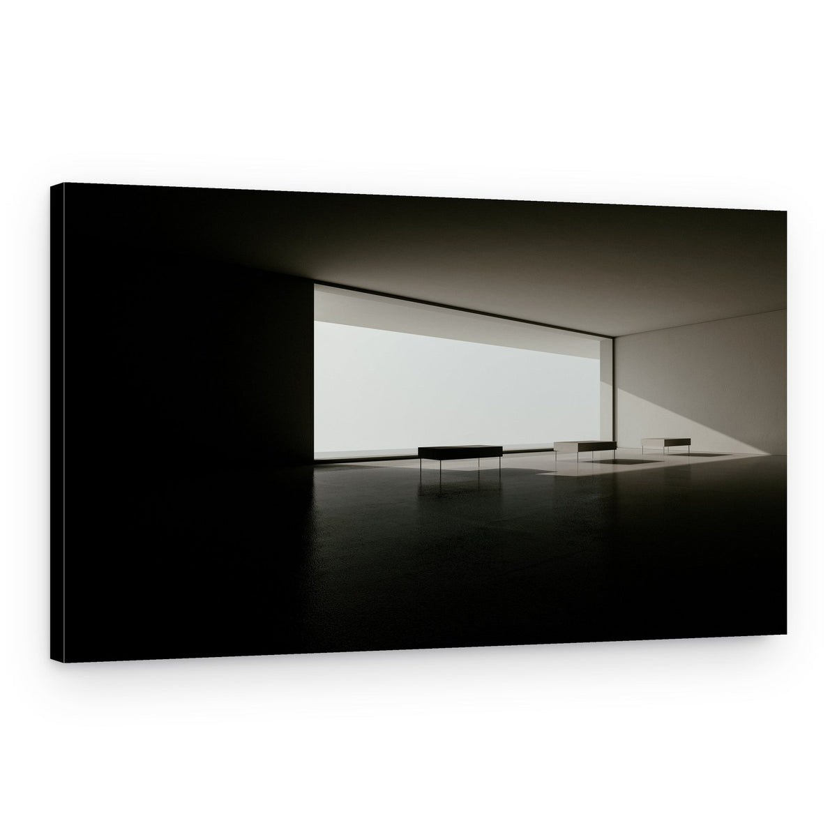 Minimalist Gallery Light – Canvas Print
