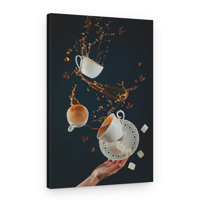 Coffee Mess – Canvas Print