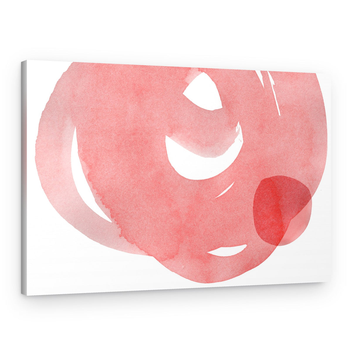 Soft Watercolor Abstract – Canvas Print