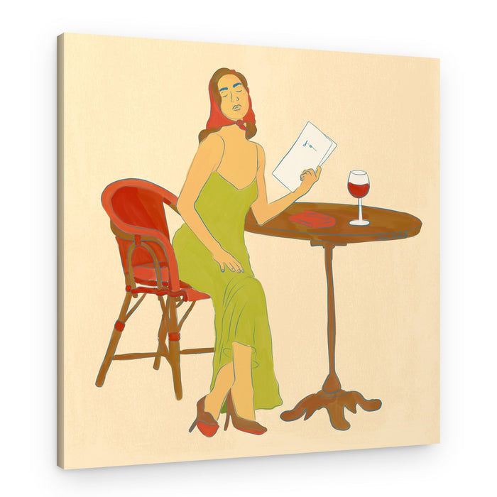 Caffè A Roma – Canvas Print