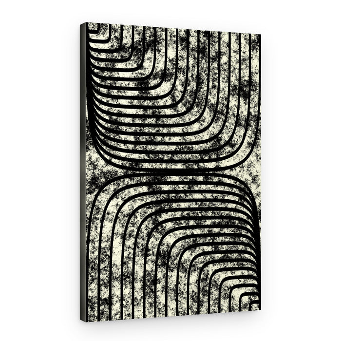 Abstract Flowing Lines – Canvas Print