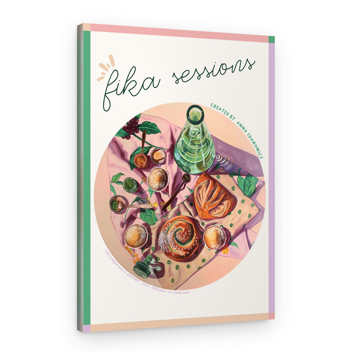 Fika Sessions Treats – Canvas Print
