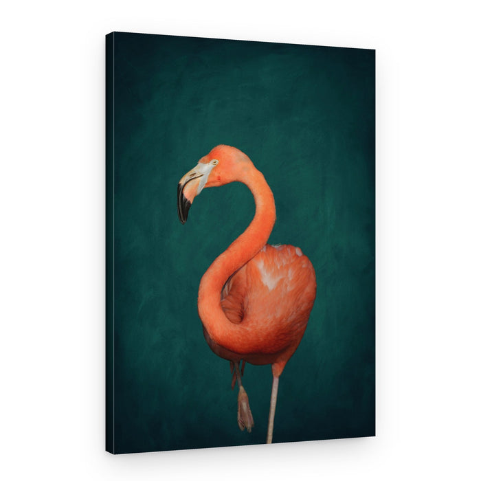 Vibrant Pink Flamingo – Canvas Print