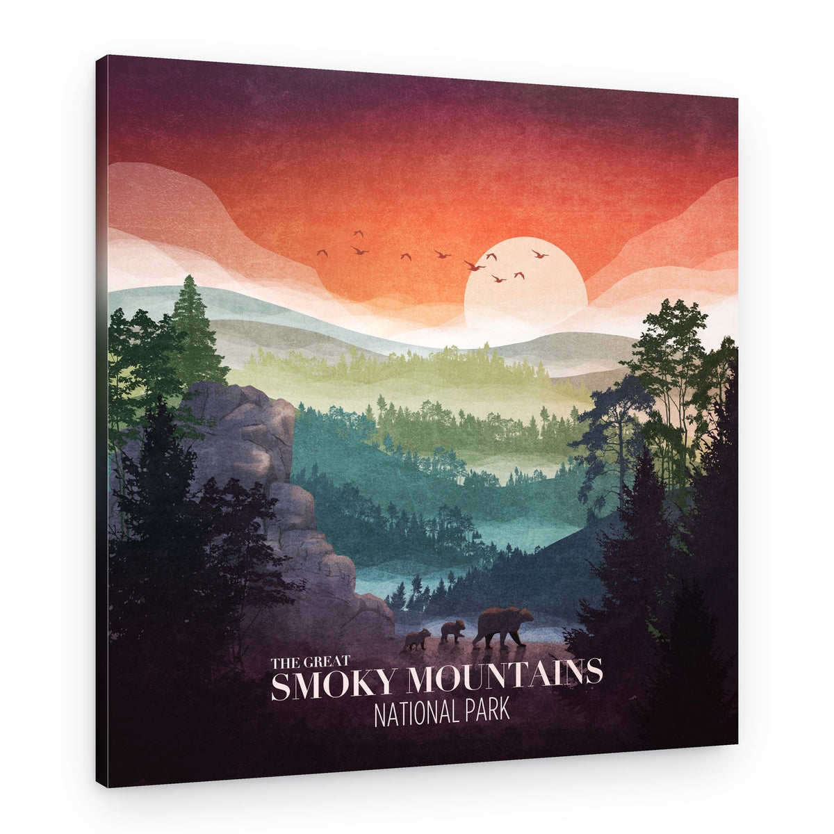 Sunrise Wilderness – Canvas Print
