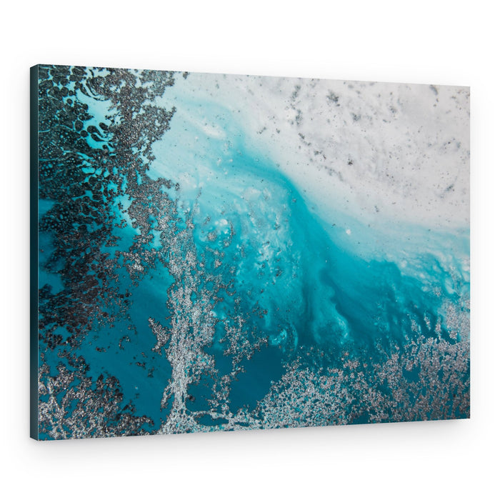 Sand and sea - Turquoise Waters – Canvas Print