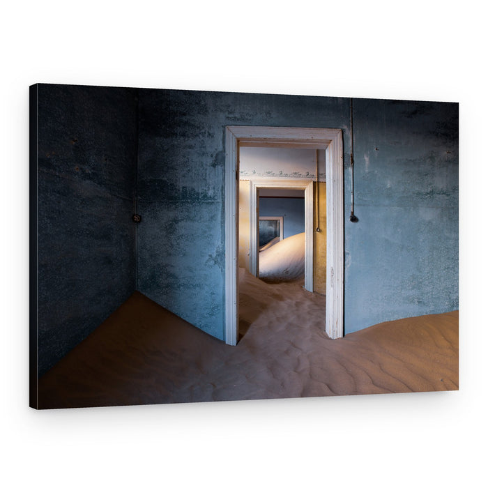 Sand Filled Rooms – Canvas Print