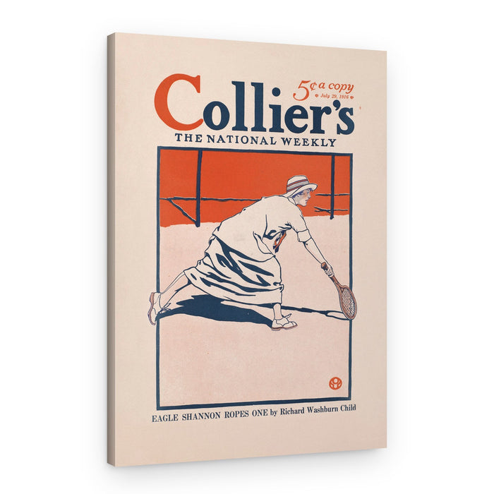 Collier's, the National Weekly, Eagle Shannon Ropes One – Canvas Print