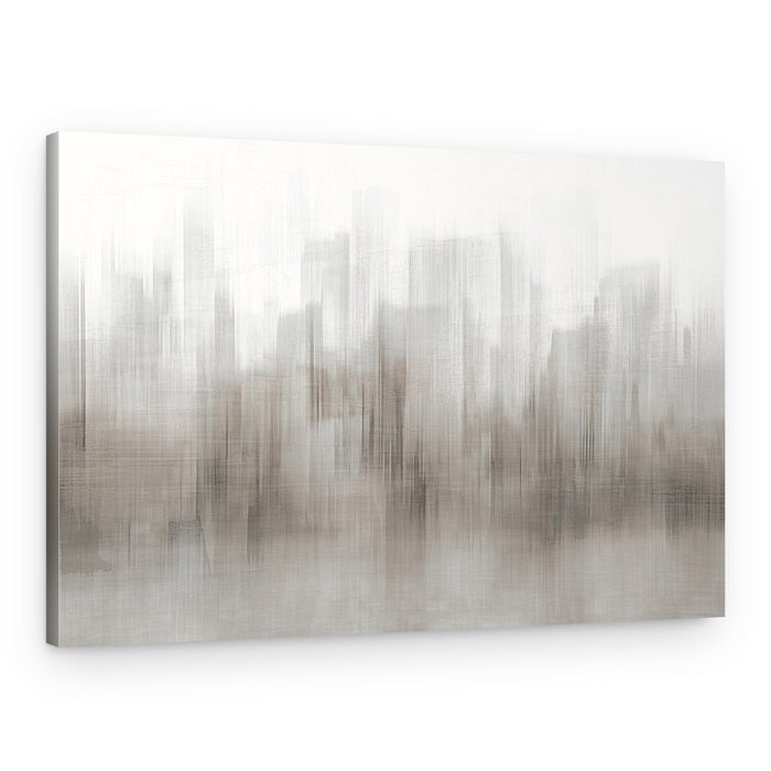 Abstract City Reflections – Canvas Print