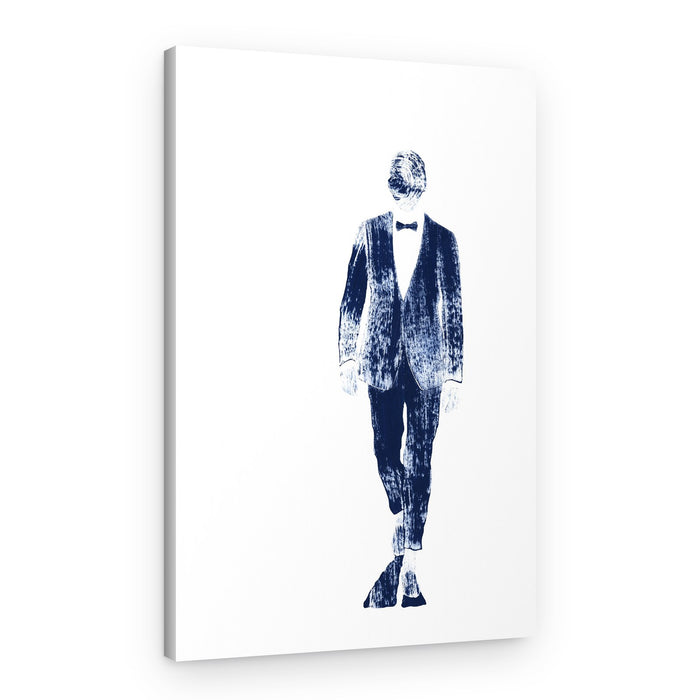 Modern Suited Man – Canvas Print