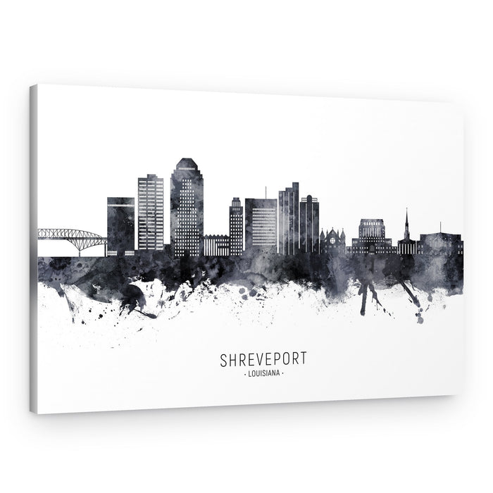 Shreveport Louisiana Cityscape – Canvas Print