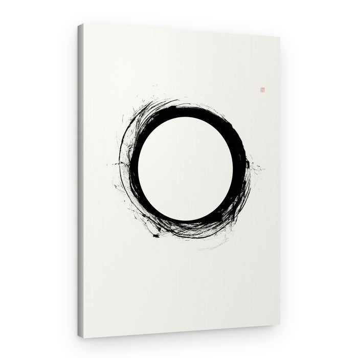 Enso Zen Circle – Canvas Print