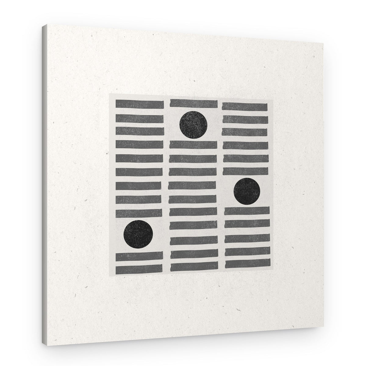 Lines and Circles – Canvas Print