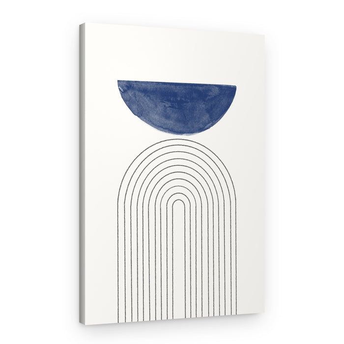 Curved Serenity – Canvas Print