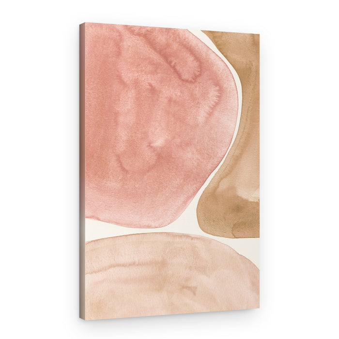 Organic Blush Tones – Canvas Print