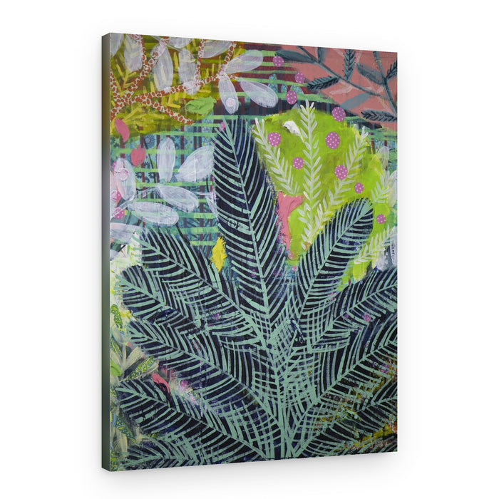 Vibrant Tropical Foliage – Canvas Print