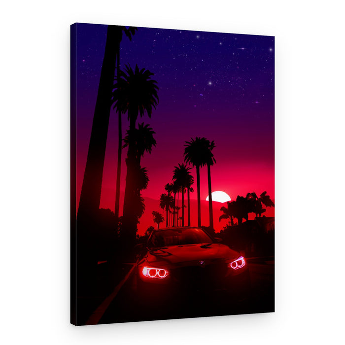 Red Sky Boulevard – Canvas Print