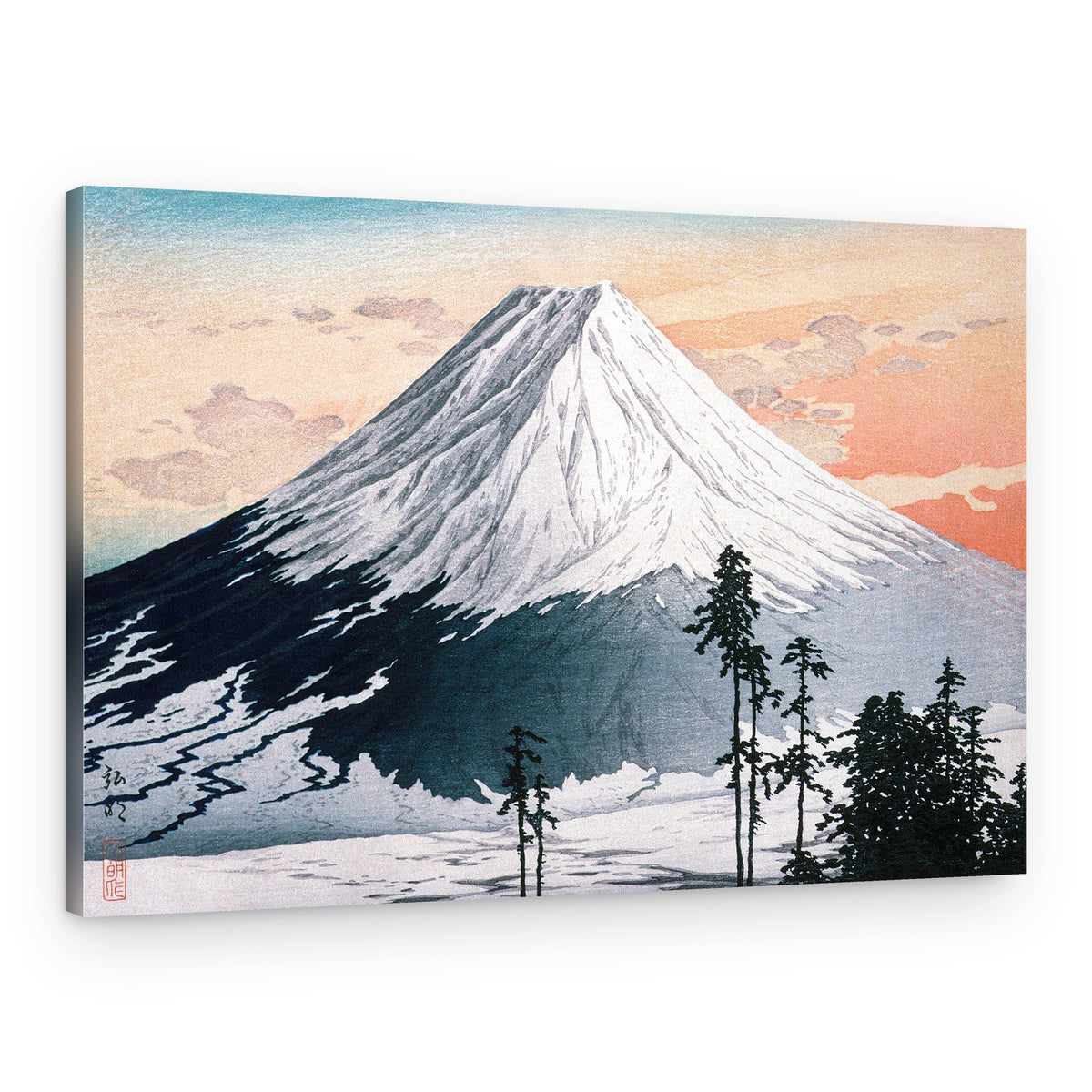 Katsuyama Neighborhood (ca.1929–1932) – Canvas Print
