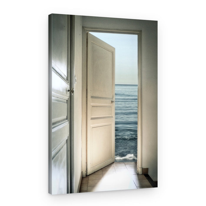 Open Door To The Sea – Canvas Print