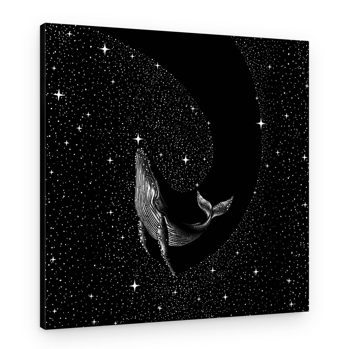 Cosmic Whale – Canvas Print