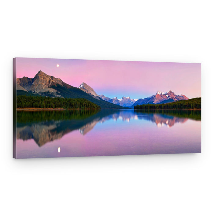 Twilight Mountain Lake – Canvas Print