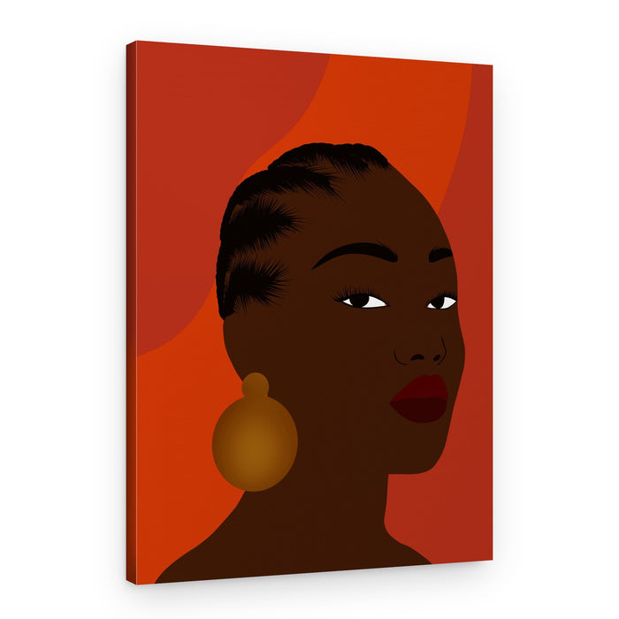 Cornrows – Canvas Print