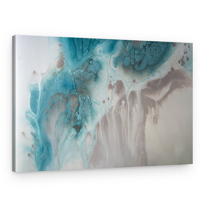 With the Flow – Canvas Print